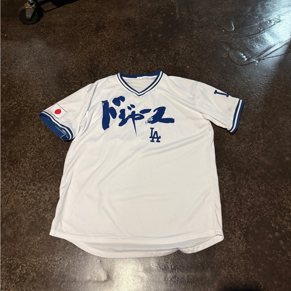 Dodgers jersey Japan night 2019 Kenta Maeda Dodgers jersey XL